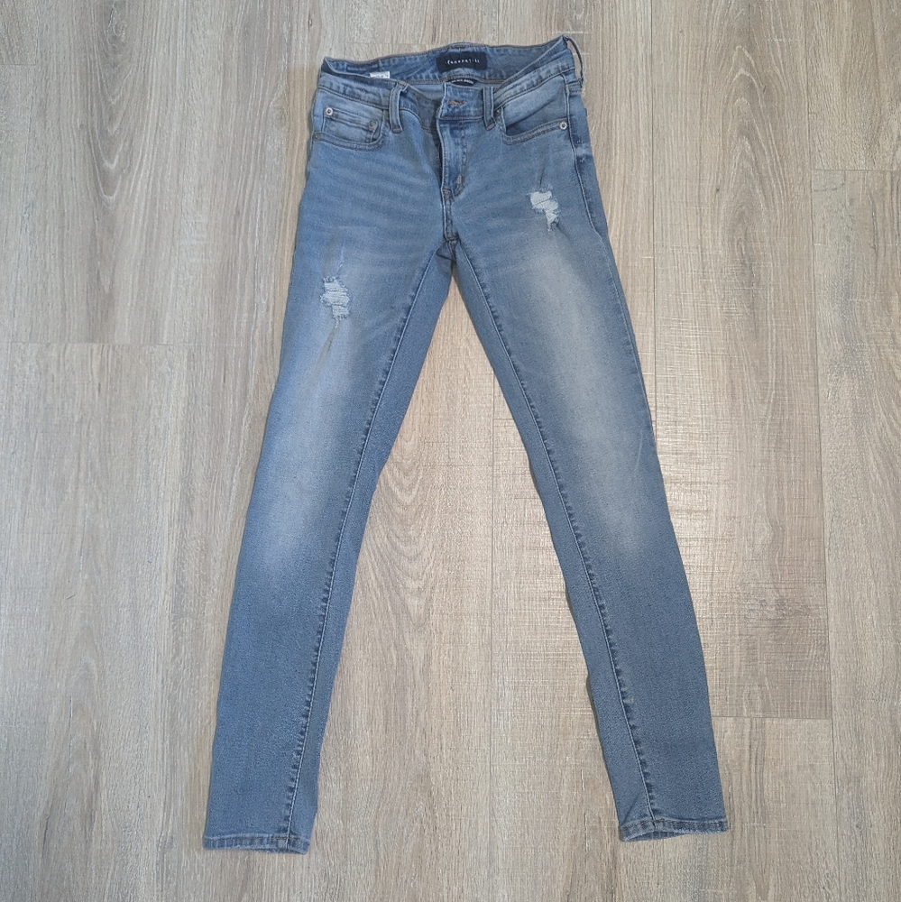 Aeropostale low-rise jeggings size 0 regular